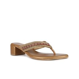 Inc 5 Embellished Ethnic Block Sandals-picture-39
