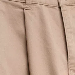 Marks & Spencer Boys Regular Fit High-Rise Pleated Cotton Chinos Trouser image 3