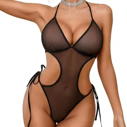 Beera Halter Neck Baby Doll-image-14