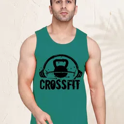 BAESD Men Printed Scoop Neck Sleeveless Gym Vest-picture-47