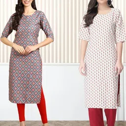 Ethnic basket Women Multi Kurtas-picture-16