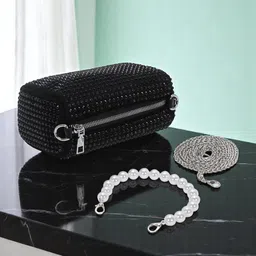 DOSYSO Embellished Purse Clutch image 2