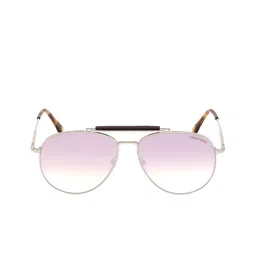 Tom Ford Men Aviator Sunglasses with UV Protected Lens-picture-14