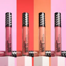 L.A colors Long Lasting Matte Long Lasting Liquid Lip Color - 4 g - Day Dream image 4