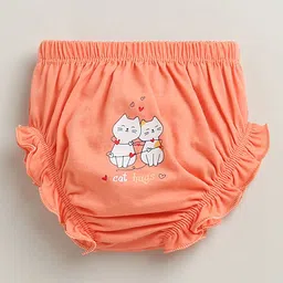 BUMZEE Girls Pack Of 3 Printed Basic Briefs image 5