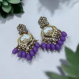 Women Click Geometric Drop Earrings-picture-30