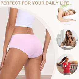 Diving Deep Pack of 3 Cotton Hipster Briefs image 2