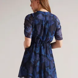 The Roadster Lifestyle Co Printed A-Line Mini Dresses image 4