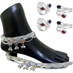 sonu select Silver-Plated Alloy Jewellery Set-picture-18