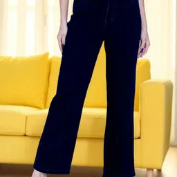 FIREAGE Women Bootilicious Wide Leg High-Rise Stretchable Jeans-picture-20