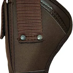 kumar's trend Nylon 9 mm Revolver Pistol Racquet Carry Case Pistol/Gun Cover Free Size image 2