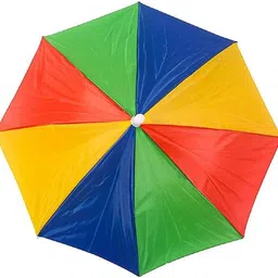 deewak Free Umbrella Hat to Protect from Sun & Rain (Multicolour) Umbrella HU6 Umbrella-picture-28