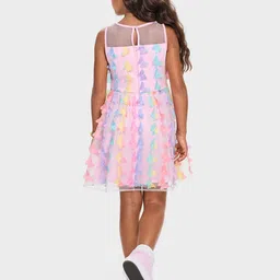 THE CHILDREN'S PLACE Butterfly Applique Mesh Dress image 5