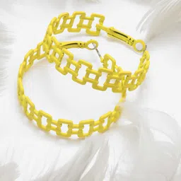 Maansh Contemporary Half Hoop Earrings-picture-29