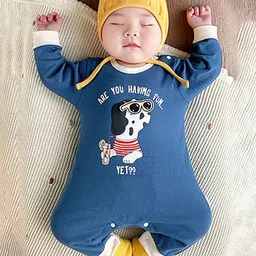 StyleCast x Revolte Boys Graphic Printed Cotton Rompers-picture-15