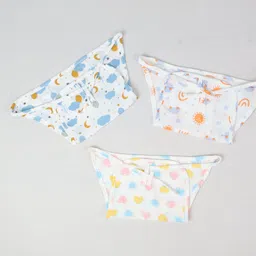 saathvis bliss Saathvi’s Bliss Muslin Nappy – Soft, Breathable & Reusable for Newborn Baby image 2