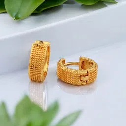 SHREE KRISHNA SHOPPING Gold-Plated Brass Earrings-picture-16