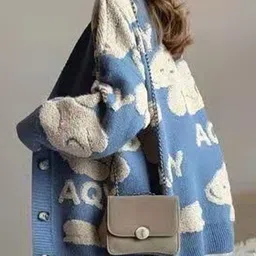 StyleCast Women Typography Long Sleeves Longline Cardigan image 4