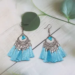 Creative Frogs Geometric Drop Earrings-picture-10