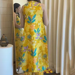 DIVASTRI Women Floral Printed Regular Kurta Set image 3