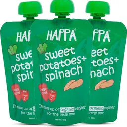 Organic Sweet Potatoes And Spinach Veggie Puree Cereal-image-6