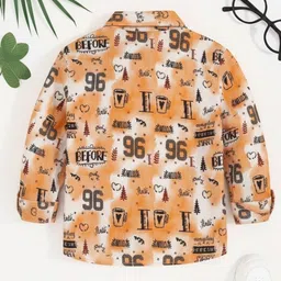 HOPZONIC Boys Classic Printed Casual Shirt image 5