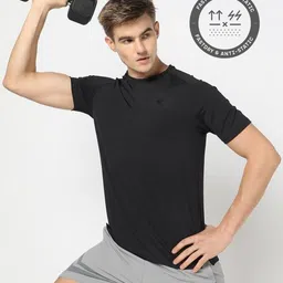 Performax Men Crew Neck Training T-Shirt with Half Sleeves image 3