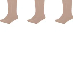 MUKHAKSH Beige Cotton Socks-picture-17