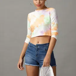 SHOWOFFFF Tie and Dye Crop Top-picture-37