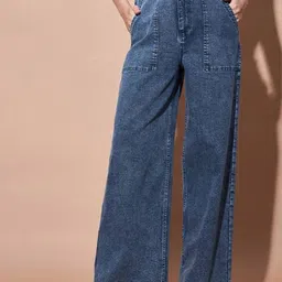 dolsia Women High-Rise Light Fade Flared Stretchable Jeans-picture-33