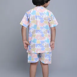 BAESD Boys Abstract Night suit LM-229-01-02Y image 3