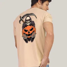 Greylongg Men Graphic Printed Round Neck Cotton T-shirt-picture-40