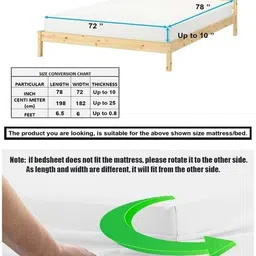 Cortina Turquoise Blue & White Ethnic Motifs 110 TC Single Bedsheet with 1 Pillow Covers image 3