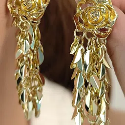 DIVASTRI Gold Alloy Earrings image 4