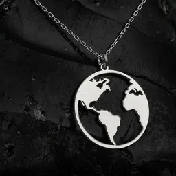 DressBerry Silver-Plated Contemporary Pendants with Chains-picture-32