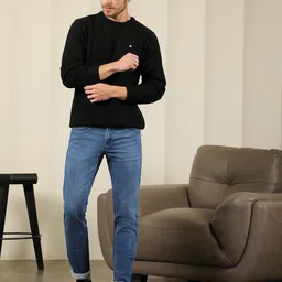 COBB Men Self Design Pullover Sweaters image 2