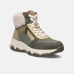 BAGATT Women Colourblocked Lace-Ups High-Top Sneakers-picture-24