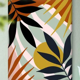 Myntra Elegant Homes Multicoloured Canvas Wall Paintings image 5