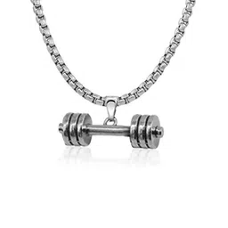 Utkarsh Unisex Stainless Steel Contemporary Pendants with Chain-picture-13