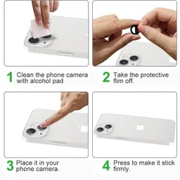 OTOFLY make it possible' Back Camera Lens Glass Protector for iPhone 13 Mini, iPhone 13 image 3