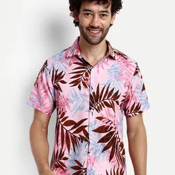 SZN Floral Printed Short Sleeves Regular Fit Shirt image 2