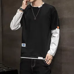 StyleCast x Revolte Men Colourblocked T-shirt-picture-24