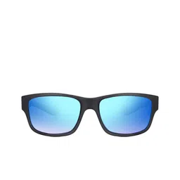EYMEN I Unisex Full Rim Rectangle Sunglasses FAST@Blue2.0 image 5