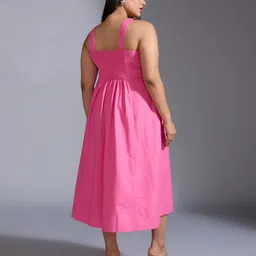 20Dresses Women Plus Size Fit & Flare Midi Dress image 2