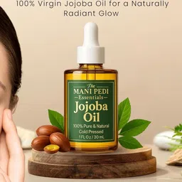 The Mani Pedi Essentials Cold Pressed Jojoba Oil With Vitamin E - 30 ml image 3