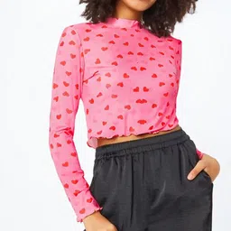 Outzidr Print Crop Top image 2