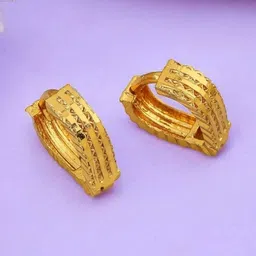 SHREE KRISHNA SHOPPING Gold-Plated Brass Earrings-picture-26