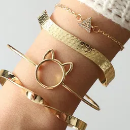 Arzonai Women Pack Of 4 Bangle Style Bracelets-image-22