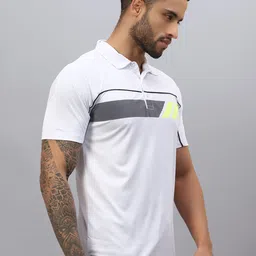 VECTOR X Men Graphic Printed Polo Collar T-Shirt image 4