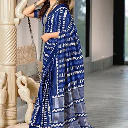 KALINI Block Print Saree image 2